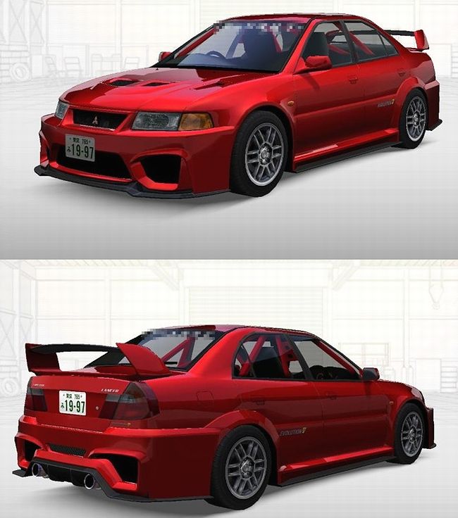 LANCER EVOLUTION V GSR (CP9A) - 湾岸ミッドナイト MAXIMUM TUNE